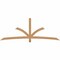 Ekena Millwork Davenport Timber Gable Bracket, Western Red Cedar, 96"W x 36"H x 1 1/2"D x 3 1/2"F, 9/12 Pitch GBW096X36X0204DAV00SWR - alternate 1